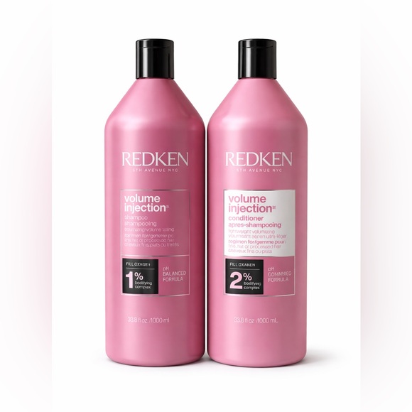 Redken Other - Redken Volume Injection Pink Hair Care Duo